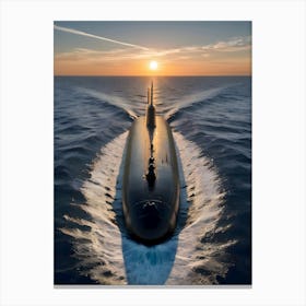 Submarine -Reimagined 2 Canvas Print