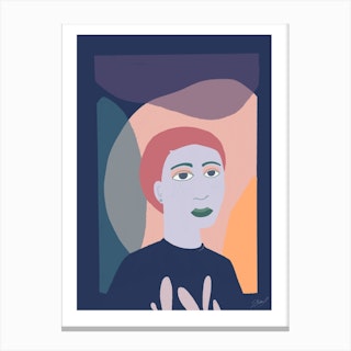 Palma Violet Canvas Print