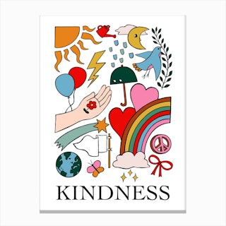 Kindness Canvas Print