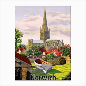 Norwich, England Canvas Print