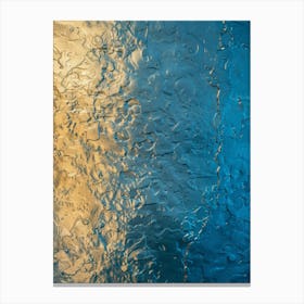 Abstract Water Reflections Canvas Print