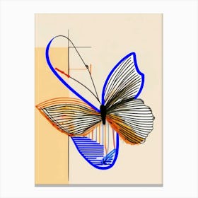 Beautiful, Minimilist Butterfly Canvas Print