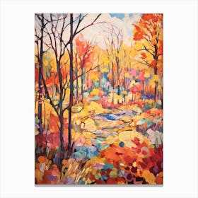 Autumn Gardens Painting Bernheim Arboretum And Research Forest 3 Canvas Print