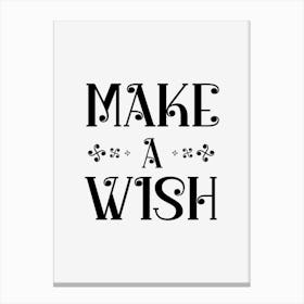Make A Wish Canvas Print