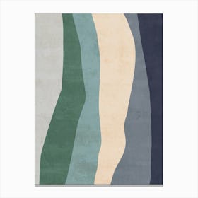 Abstract Wavy Lines - Vg Canvas Print