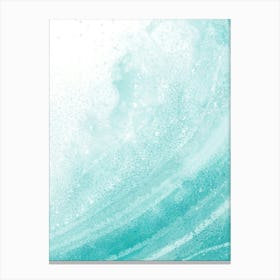 Watercolor Wave Background Canvas Print