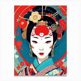 Geisha 101 Canvas Print