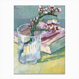Still Life Almond Branch Vincent Van Gogh Canvas Print