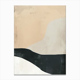 Traces Of Peace Minimalist Style Canvas Print