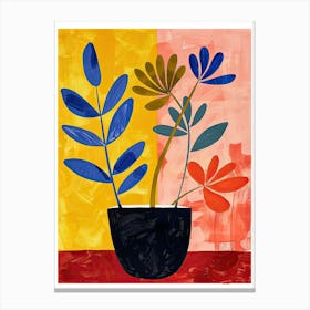 Colorful Tapestry Matisse Style Stampe su tela