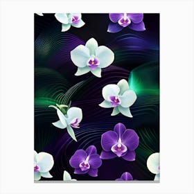 Orchids Wallpaper 2 Canvas Print