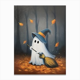 Ghost In The Woods 27 Canvas Print