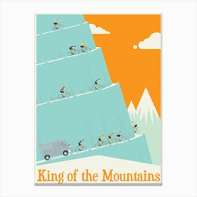 King Of The Mountains Canvas Print