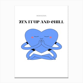 Zen Up And Chill Toile