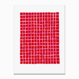 Red Blanket Canvas Print
