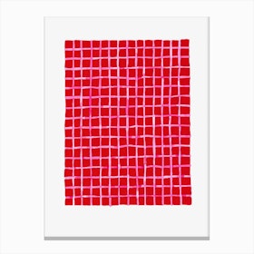 Red Blanket Canvas Print