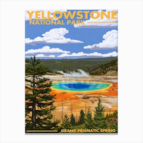 Yellowstone National Park 2 Canvas Print