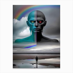 Rainbow Man Canvas Print