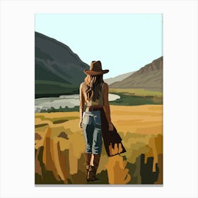 Western Adventurer Canvas Print
