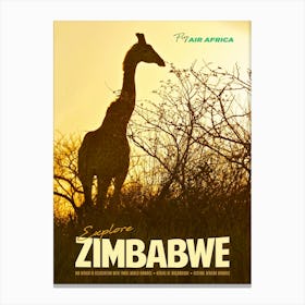 Zimbabwe Canvas Print