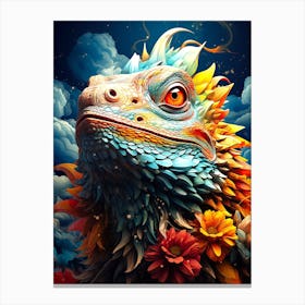 Iguana Canvas Print