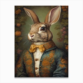 Mr Bunny Canvas Print