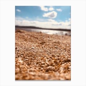 Beach Sand Canvas Print