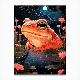 Toad Tiny Canvas Print