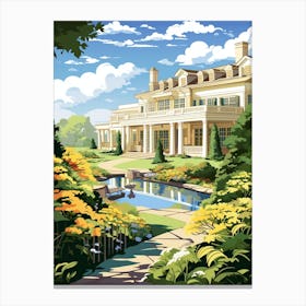 Oglebay Resort  Conference Center Usa Illustration 1   Canvas Print