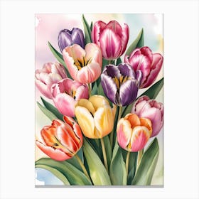 Tulips 10 Canvas Print