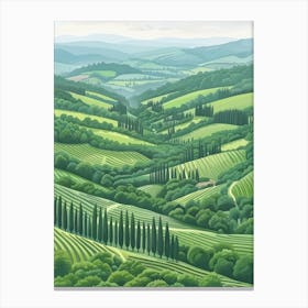 Tuscan Countryside 8 Canvas Print