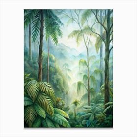 Tropical Rainforest Canvas Print