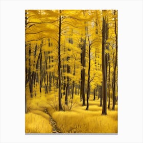 Autumn Forest 81 Canvas Print