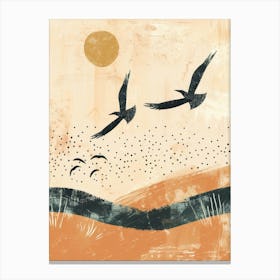 Birds In Flight 13 Canvas Print