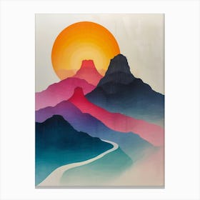 'Sunrise' 73 Canvas Print