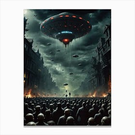 Alien Invasion 2 Canvas Print