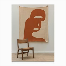 Man In A Chair Canvas Print