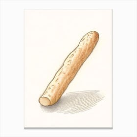 Breadstick Bakery Product Quentin Blake Illustration Canvas Print