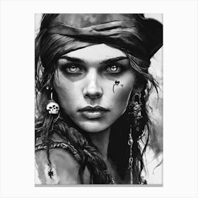 Pirates Of The Caribbean 2 Canvas Print