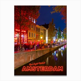 Amsterdam - Red Light District Canvas Print