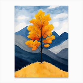 Autumn Tree Canvas Print