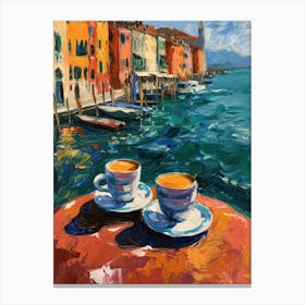 Venice Espresso Made In Italy 2 Canvas Print