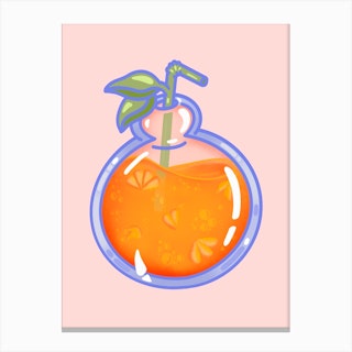 Perfect Orange Canvas Print