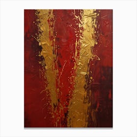 Red And Gold Canvas Print