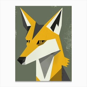 Fox Illustration 15 Canvas Print