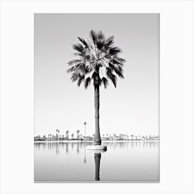 Palma De Mallorca, Spain, Black And White Photography 4 Canvas Print