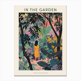 In The Garden Poster Chiswick House Garden 2 Canvas Print