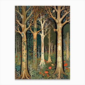 William Morris Forest 2 Canvas Print