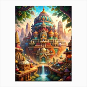 Indian Temple Canvas Print