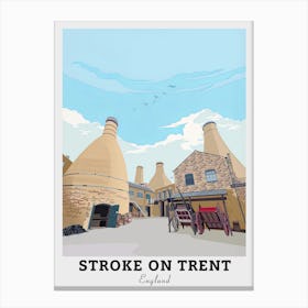 Stroke On Trent Travel Canvas Print